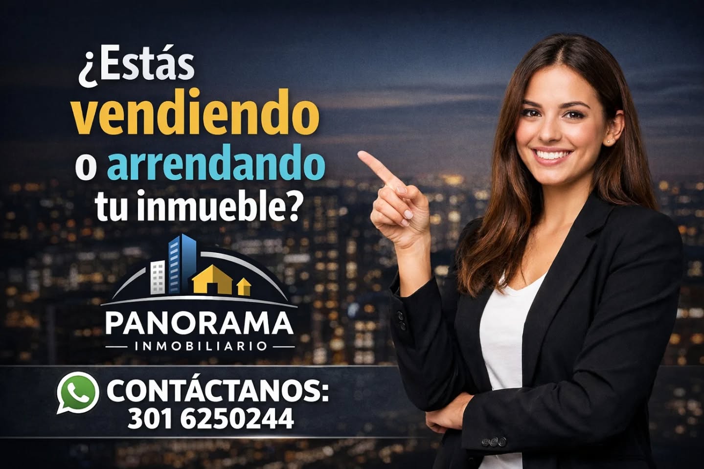 ¿Estás vendiendo o arrendando tu inmueble? Contáctanos por WhatsApp 301 625 0244