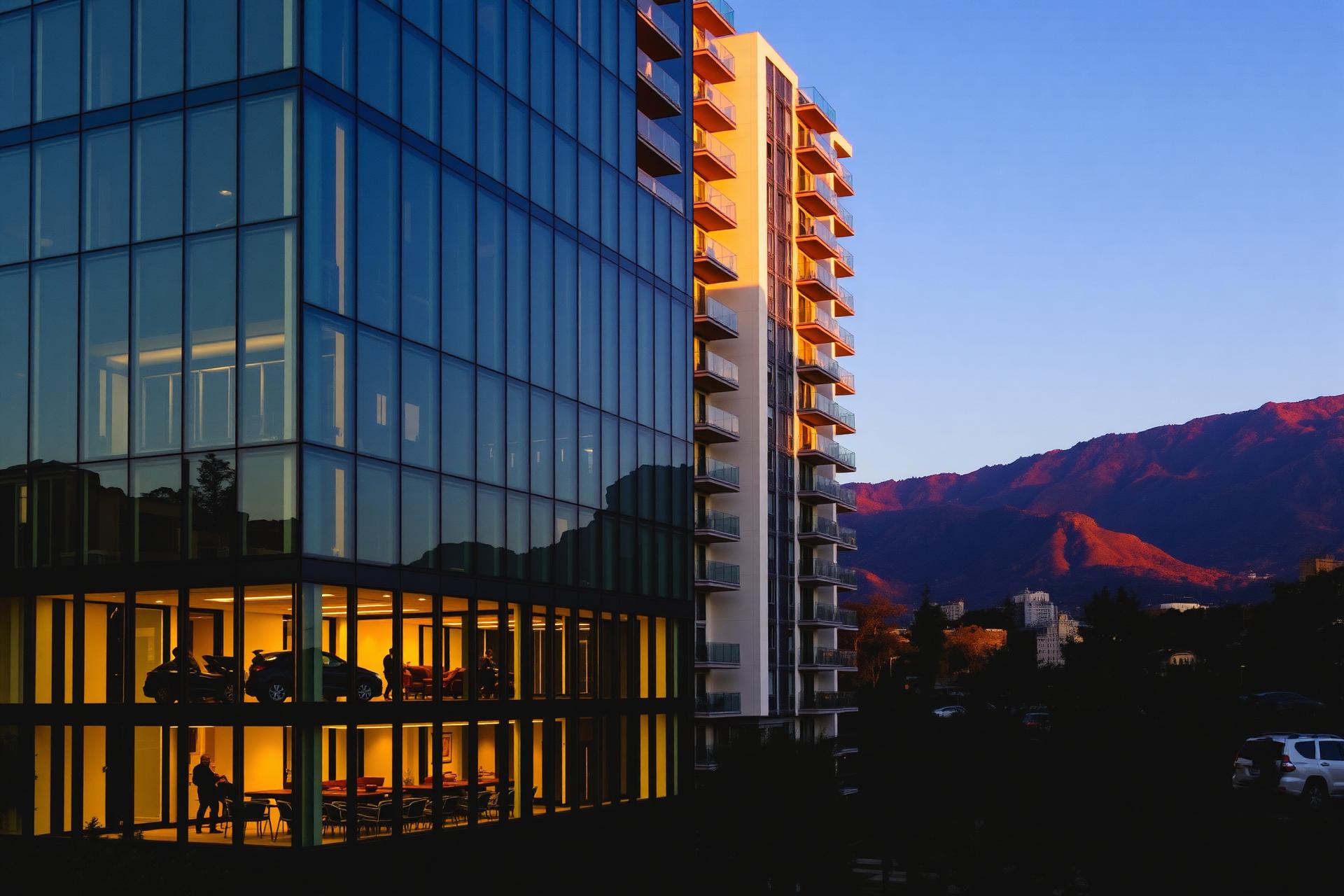 Edificio de lujo en Bogotá